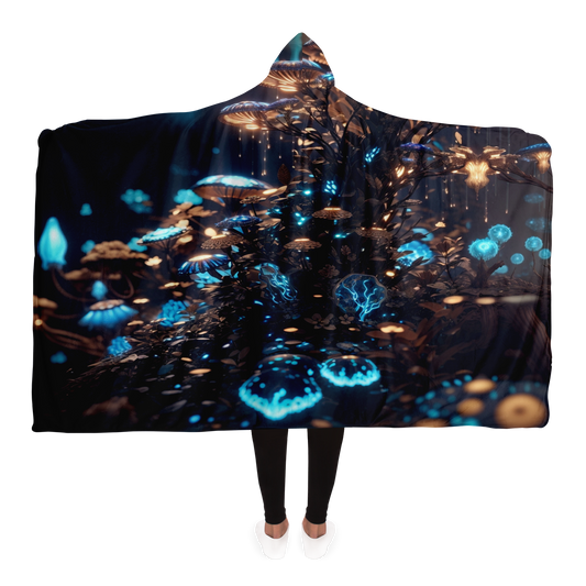 035 - Synaptik Dreams Hooded Blanket